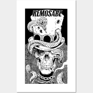 Kemosabe Rockers Skull #1 Posters and Art